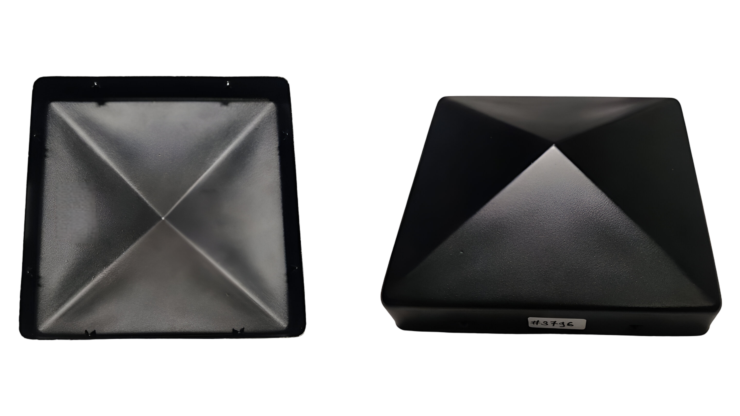 Powder Coated Aluminium Post Cap