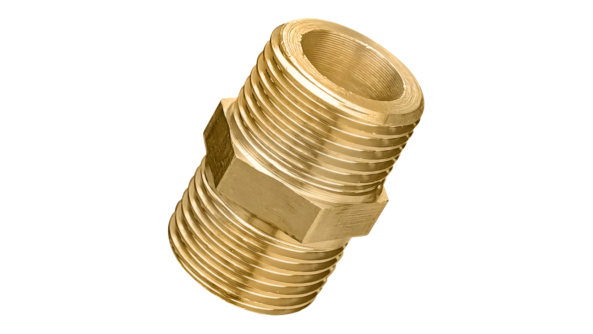 Brass Hex Nipple