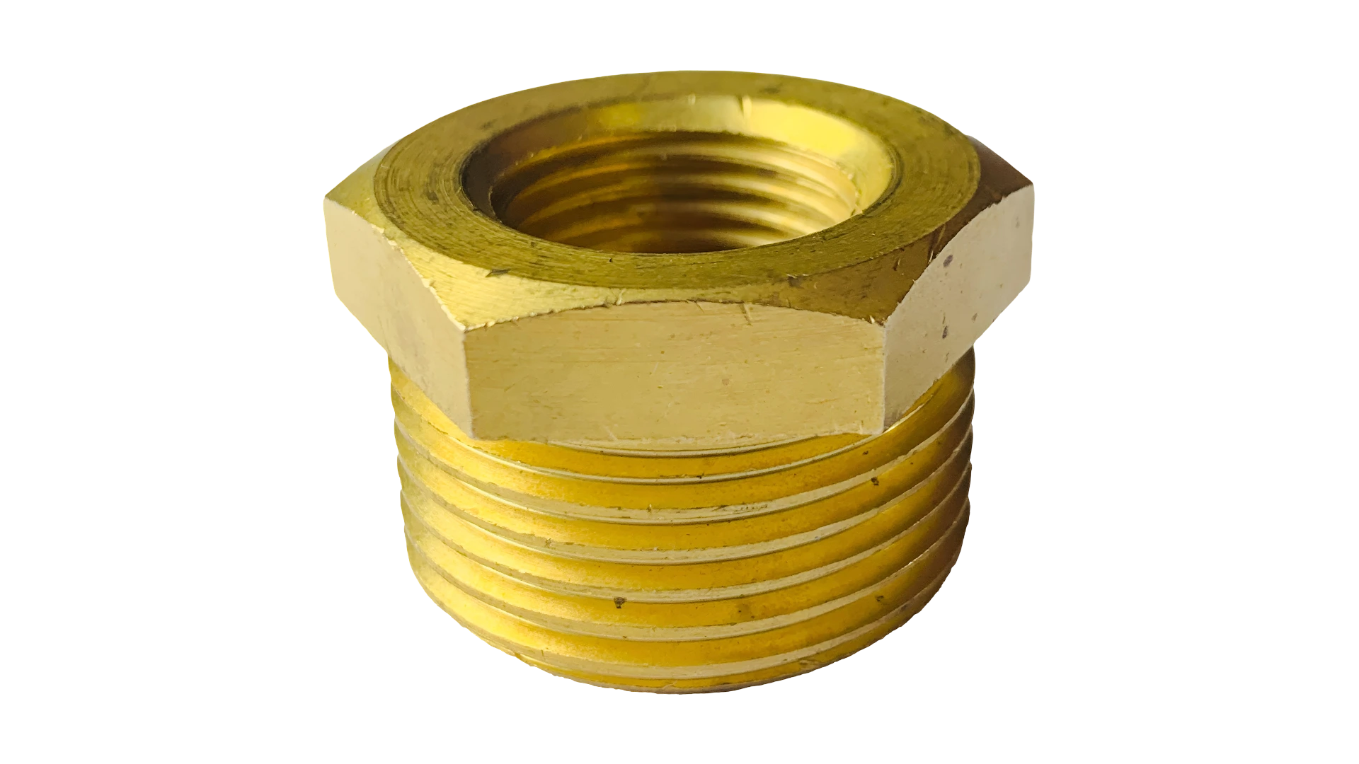 Brass Hex Reducing Bush - Image 2